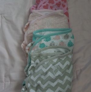 5 swaddle me swaddle.used but in good condition.